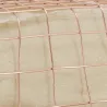 Panier rectangulaire en métal cuivré "Élégance Cuivrée"