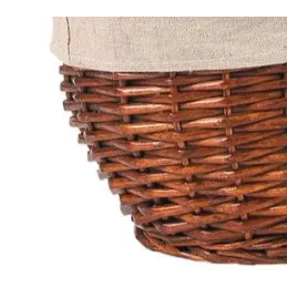 Panier enfant ovale en osier et jute