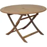 Table ronde en acacia 120 cm Sophie