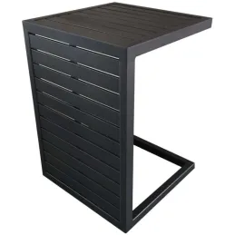Table basse de jardin en aluminium 2 positions Lou