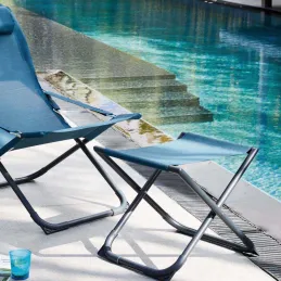 Tabouret pliant en acier Easy