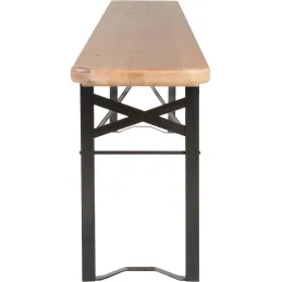 Ensemble table et banc de jardin Brasseur