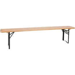 Ensemble table et banc de jardin Brasseur