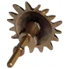 Bouton de porte en laiton recyclé Soleil