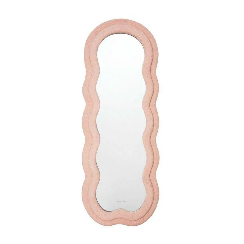 Miroir cadre en tissu Charlotte