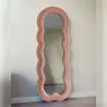 Miroir cadre en tissu Charlotte