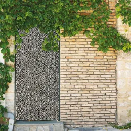 Rideau de porte en fibres synthétiques Chenilles