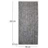 Rideau de porte en fibres synthétiques Chenilles