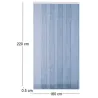 Rideau de porte moustiquaire en fibre de verre Arles