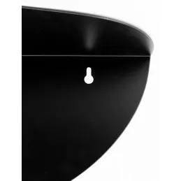 Étagères en métal noir (lot de 2)