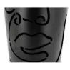 Porte-parapluie en métal noir Visage