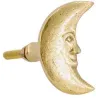 Bouton de porte en laiton recyclé Moon