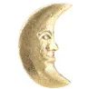 Bouton de porte en laiton recyclé Moon