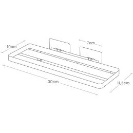 Etagère murale pour produits salle de bain Tower