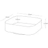 Boîte de rangement rotative en plastique Tower