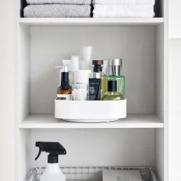 Boîte de rangement rotative en plastique Tower