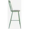 Chaise bar en métal laqué -Samos (Lot de 2)