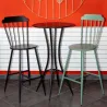 Chaise bar en métal laqué - Samos (Lot de 2)
