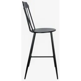 Chaise bar en métal laqué - Samos (Lot de 2)