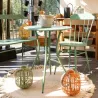 Chaise en métal laqué - Samos (Lot de 2)