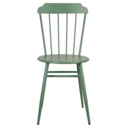 Chaise en métal laqué - Samos (Lot de 2)