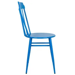 Chaise en métal laqué - Samos (Lot de 2)
