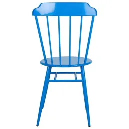 Chaise en métal laqué - Samos (Lot de 2)