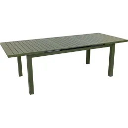 Table en aluminium extensible 8 à 10 personnes Santorin