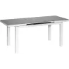 Table de jardin extensible en aluminium gris perle Ibiza