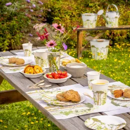 Couverts en bois 100% compostable Herbe