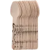 Couverts en bois 100% compostable Herbe