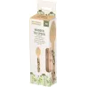 Couverts en bois 100% compostable Herbe