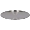 Assiette en acier inoxydable Patio