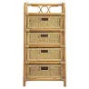 Commode en rotin avec tiroirs Tegal