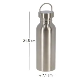 Bouteille en acier inoxydable 65 cl