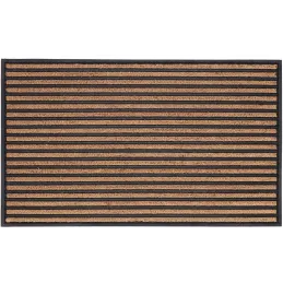 Paillasson en caoutchouc et coco 76 x 45,5 cm