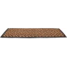 Paillasson caoutchouc et coco Tissage