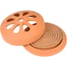 Spirales citronnelle en terre cuite