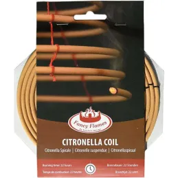 Spirales de citronnelle à suspendre