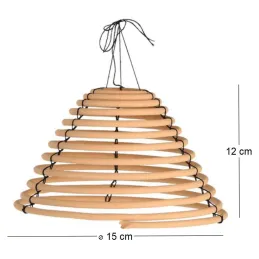Spirales de citronnelle à suspendre (Lot de 6)