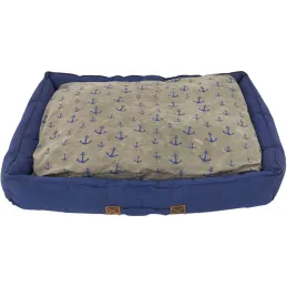Tapis pour chien Ancre marine