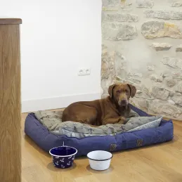 Tapis pour chien Ancre marine