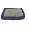 Tapis pour chien Ancre marine