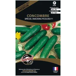 Graines potagères premium concombre Picolino mini snacking