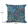 Coussin décoratif en tissu imprimé Eveil