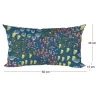 Coussin décoratif en tissu imprimé Eveil