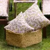 Coussin décoratif en tissu Délicatesse