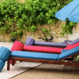 Coussin pour bain de soleil déhoussable Monte Carlo