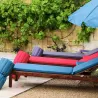 Coussin pour bain de soleil déhoussable Monte Carlo