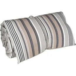 Matelas en tissu ondulo 174 x 60 cm Amsterdam